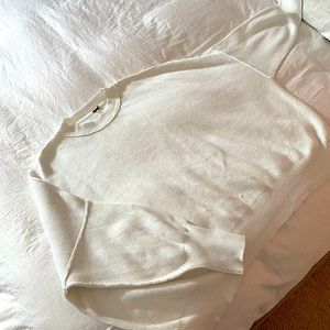 Cream Free People Easy Street Tunic